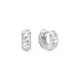 Ania Haie Bold Texture Small Oorbellen Zilver E063-06H