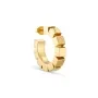 Jane Kønig Chunky Magic Hoop Enkele Oorbel Verguld Zilver CMH-AW24-G