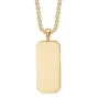 Captena Dogtag Halsketting Roestvrij staal DU10059
