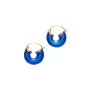 ANNI LU Petit Swell Hoops Oorbellen Verguld Messing 231-30-58-