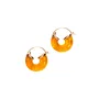 ANNI LU Petit Swell Hoops Oorbellen Verguld Messing 231-30-65