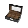 Ditur Horlogebox 3 horloges Zwart Hout 0000227