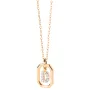 PDPAOLA Mini Letter D Halsketting Verguld Zilver CO01-515-U