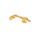 Jane Kønig Drippy Cuff Left Enkele Oorbel Verguld Zilver DC-H22-G_left