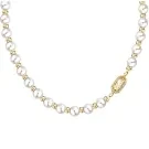 Karl Lagerfeld Pearl Halsketting Roestvrij staal KLAYR01