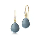 Julie Sandlau Prima Ballerina Oorbellen Verguld Zilver HKS548GDLBCRCZ