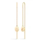 Julie Sandlau Tree Of Life Oorbellen Verguld Zilver HKS661GD