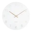 Karlsson Charm Engraved Numbers Wall Clock S Wandklok KA5788WH