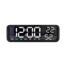 Karlsson Alarm Clock Madera Wekker KA6145BK